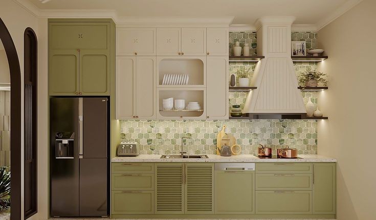 vì sao nên chọn gạch trang trí bếp