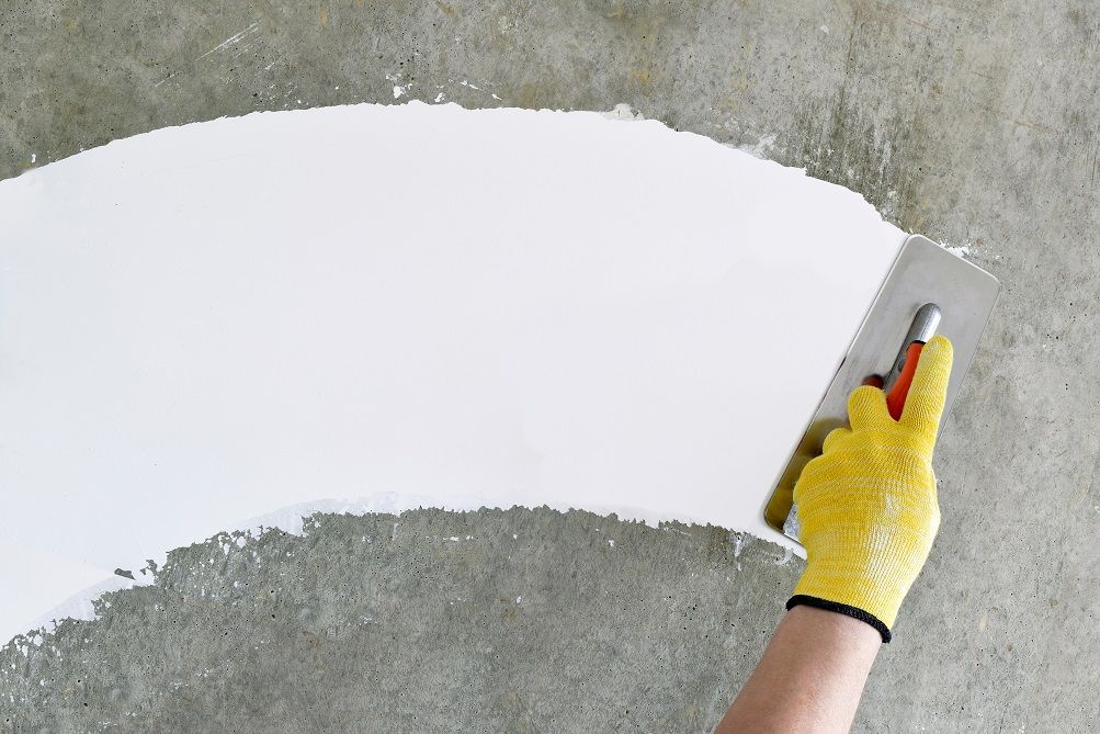 Bột trét giúp bề mặt phẳng mịn hơn